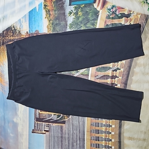 Eileen Fisher Gray Crop Leggings Pants Size Medium‎ Petite MP - Picture 3 of 5